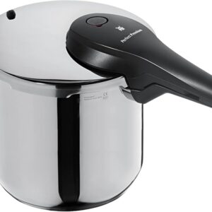 WMF Perfect Premium 6.5 L Pressure Cooker 22 cm, stainless steel, transparent, 22 cm