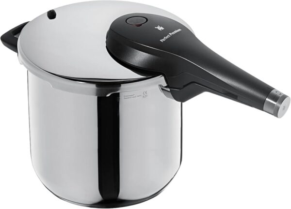 WMF Perfect Premium 6.5 L Pressure Cooker 22 cm, stainless steel, transparent, 22 cm