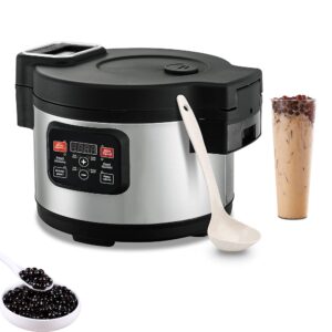 XNYXLPP Commercial Fully Automatic Pearl Potte, Electric Pearl Tapioca Cooker Bead Maker, Multifunction (12L)