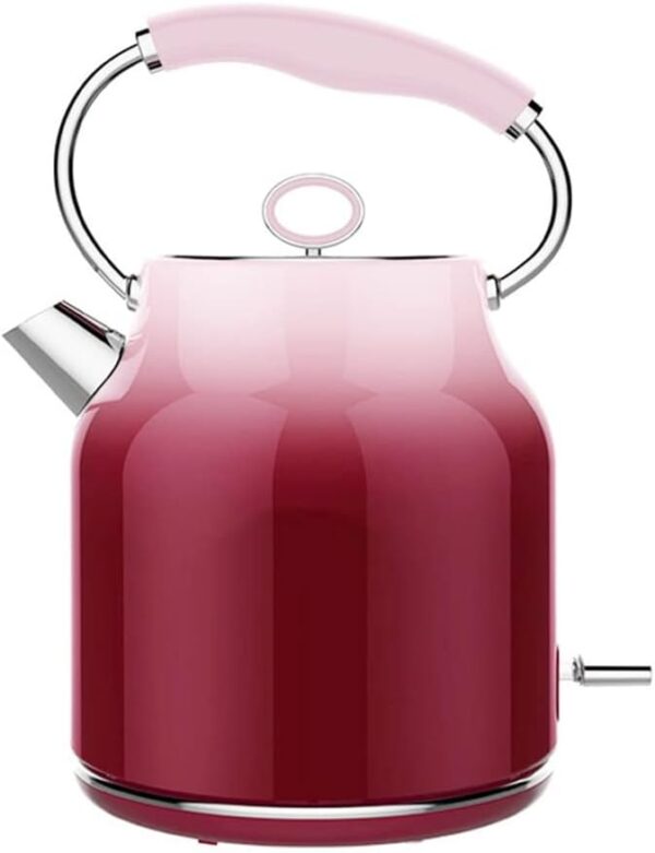 YIHANSS Kettle Resistant Portable Electric Kettle Teapot Stainless Steel Hot Water (Color : B, Size Hopeful