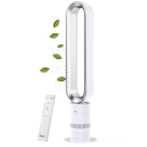 Zilan Tower Fan Energy-Saving BLDC Motor with Remote Control Fan Energy Saving Oscillating Very Quiet Design Floor Fan 10 Levels Column Fan with Cooling Tower Fan
